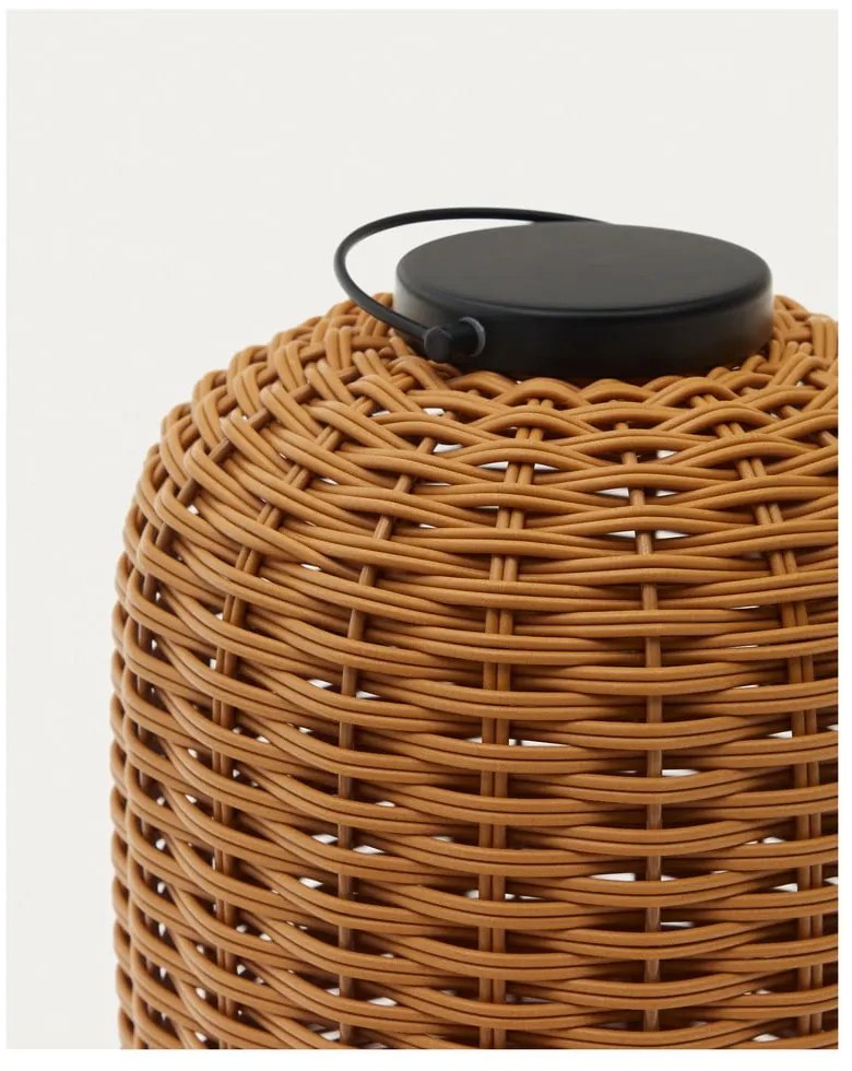 Naturalna lampa stołowa LED ze ściemniaczem (wysokość 37 cm) Saranella – Kave Home