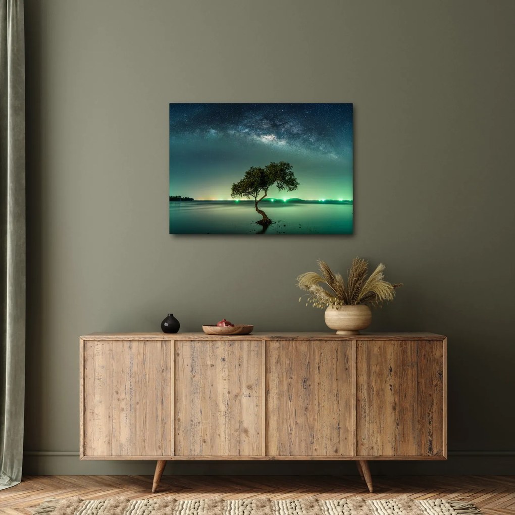 Obraz nocnego nieba (70x50 cm)
