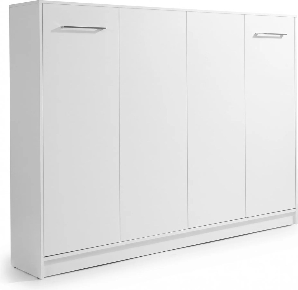 Półkotapczan poziomy Basic 90x200 | 120x200 | 140x200 kolory matowe jednoosobowy lub dwuosobowy z szafami i nadstawką do wyboru
