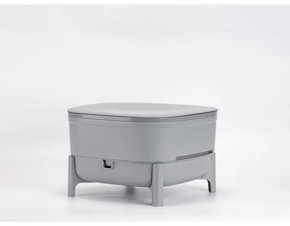 Szary kompostownik 30 l Urbalive – Plastia