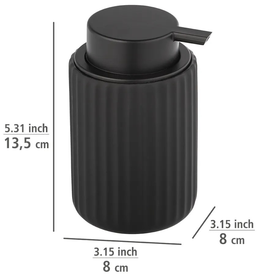 Dozownik do mydła w płynie BELLUNO, ceramiczny, 300 ml, WENKO