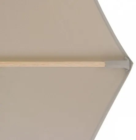 ALU WOOD 3,5 m - parasol z rączką z ochroną ULTRA UV : Substancja Desen - 820