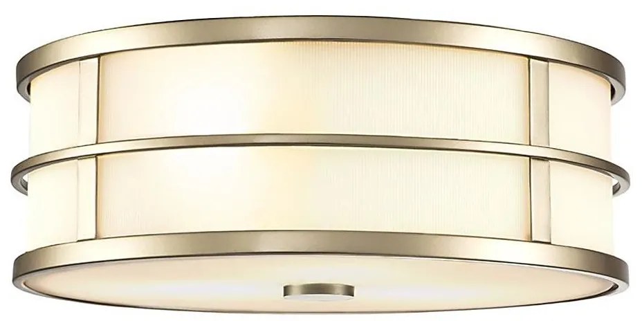 Feiss FE-FUSION-F-PNBR - Lampa sufitowa FUSION 3xE27/40W/230V śr. 34,3 cm złota