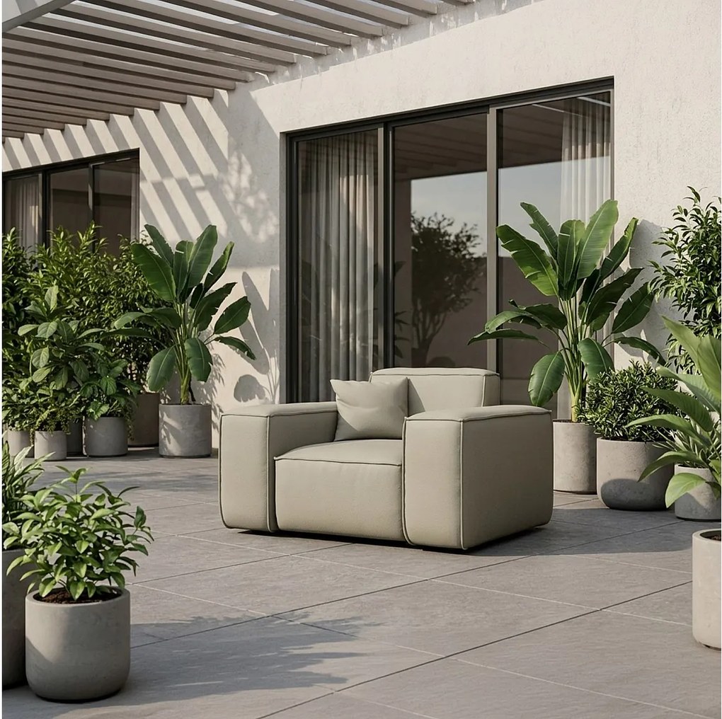 Fotel Patio, tkanina Odyssey, pearl (01)