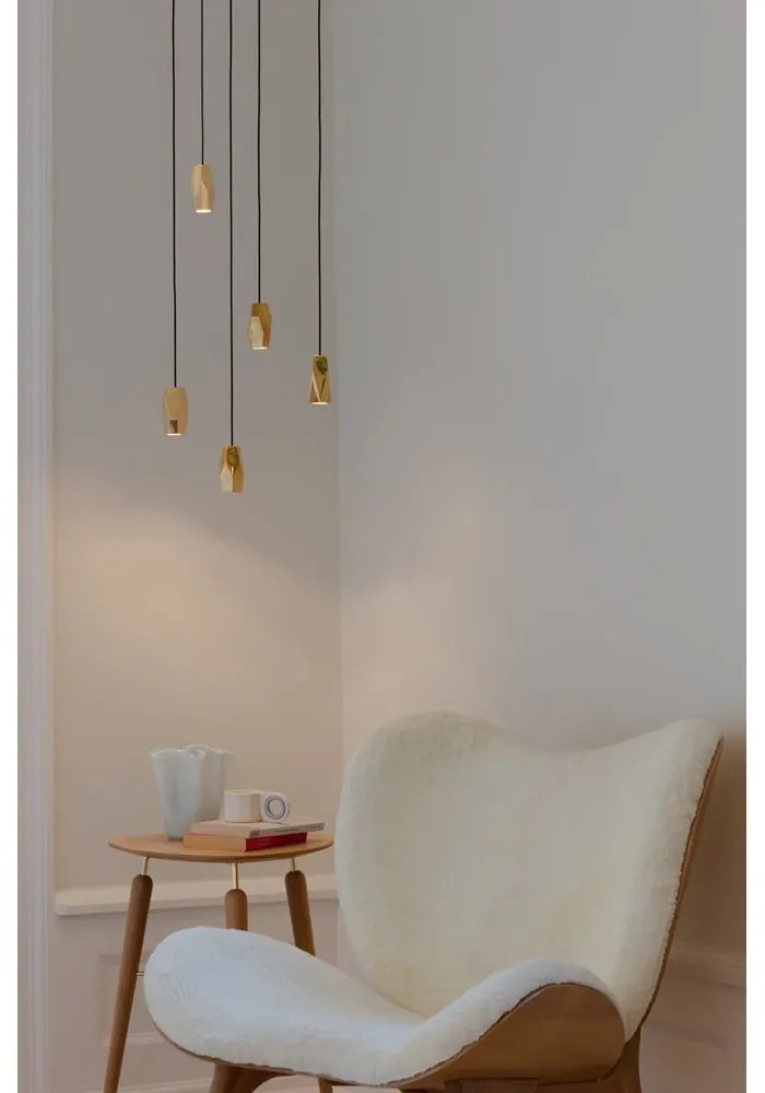 Abażur w kolorze złota ø 4 cm Brighter Days Quadra – UMAGE