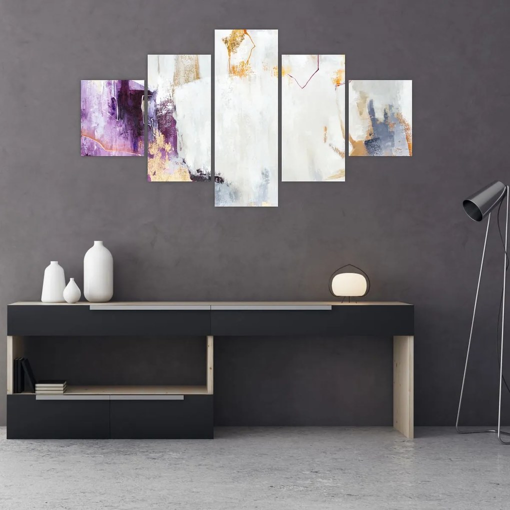Obraz - Abstrakcja (125x70 cm)
