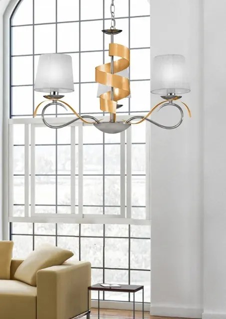 Rustykalna lampa wisząca - 4X K288 C4-P11