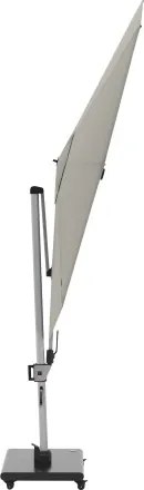 KNIRPS 320 x 320 cm - luksusowy wahadłowy parasol ogrodowy z drążkiem bocznym : Kolor parasola - Sandy