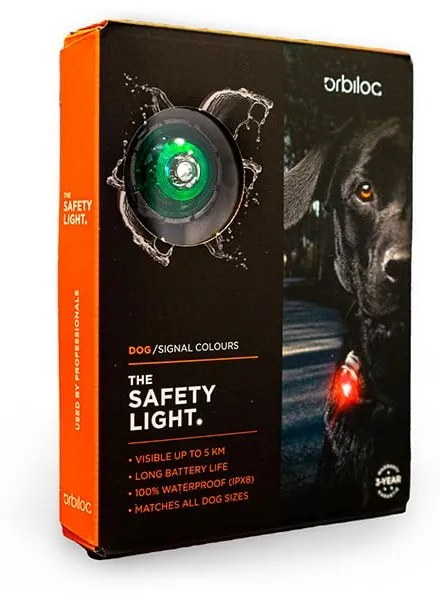 Lampka LED na obrożę Green – Orbiloc