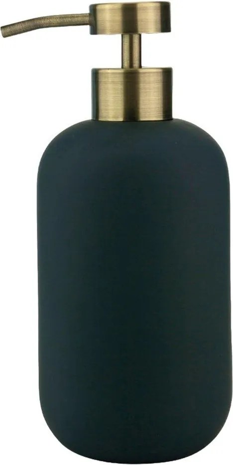 Antracytowy ceramiczny dozownik do mydła 200 ml Lotus – Mette Ditmer Denmark