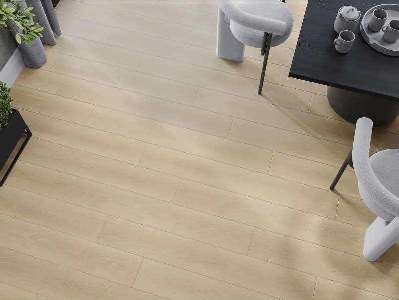 Mexen Charlotte próbka paneli winylowych SPC 6,5 mm, podkład IXPE 1,5 mm, 4 V-Fuga, Dąb - F1055-S