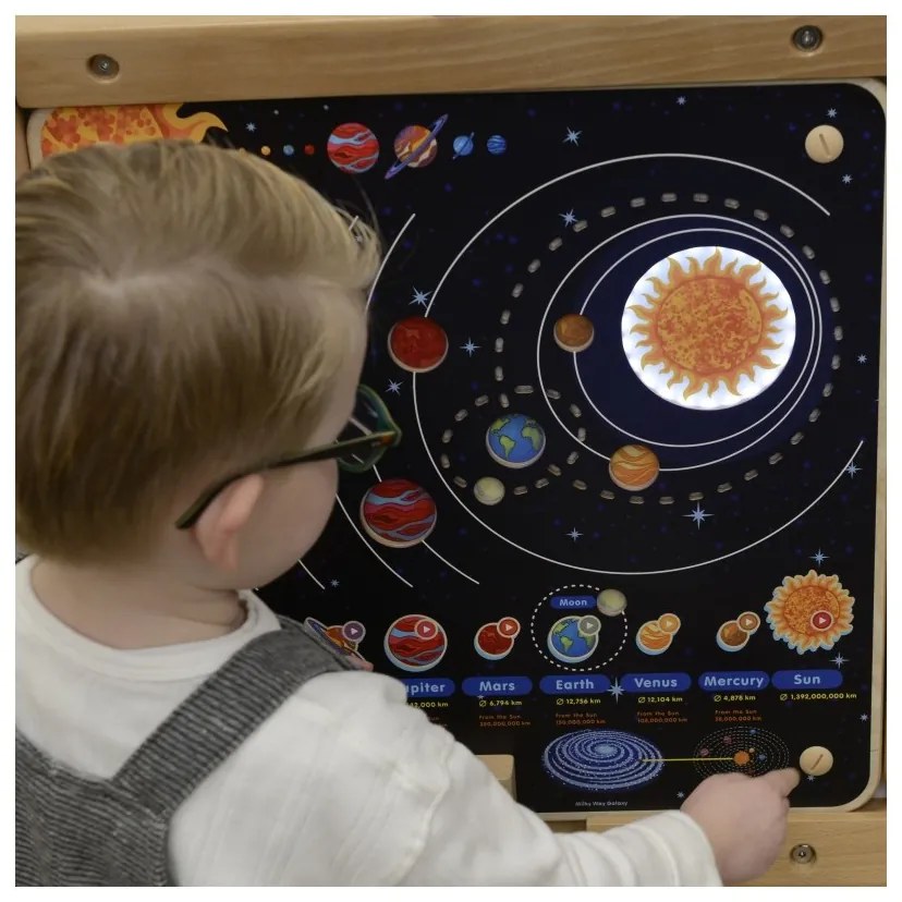 Masterkidz tablica edukacyjna układ słoneczny