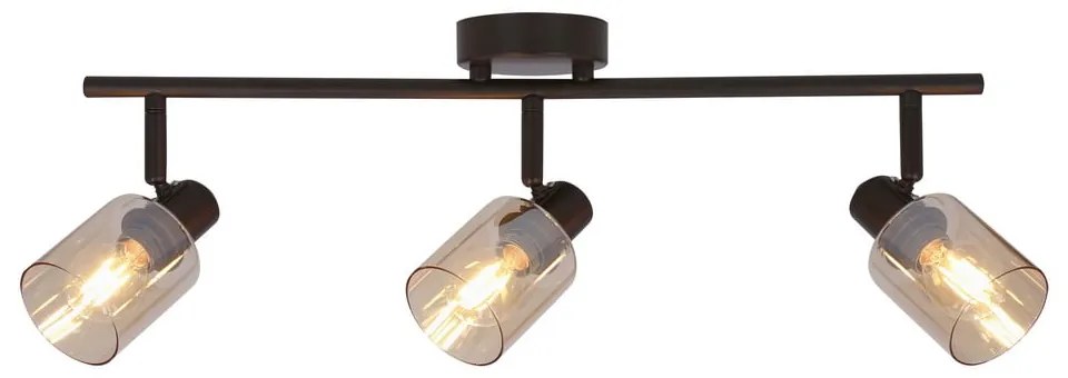 Lampa sufitowa ze szklanym kloszem 9x58 cm Agra – Candellux Lighting