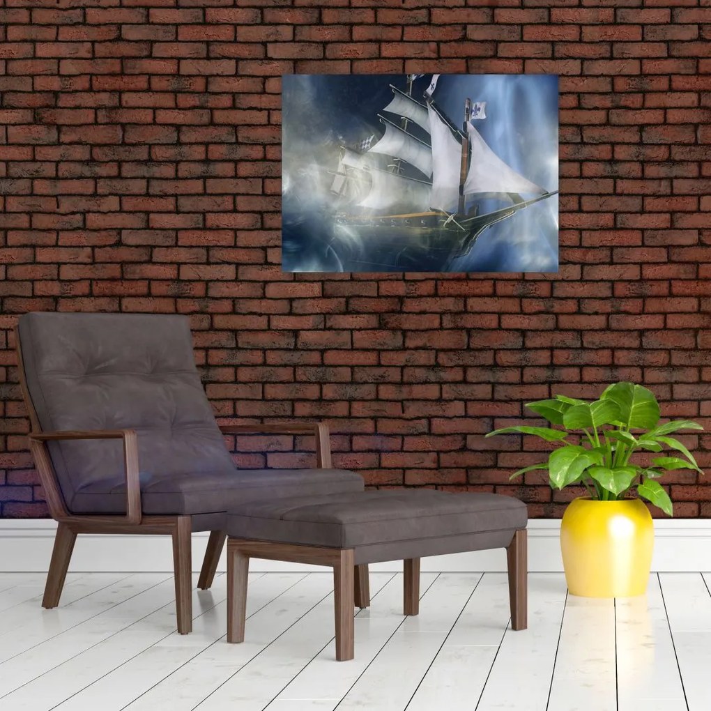 Obraz - Statek widmo (70x50 cm)
