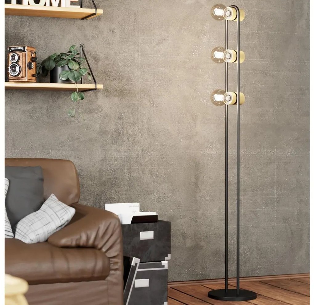Eglo 43544 - Lampa stojąca CHIEVELEY 3xE27/28W/230V