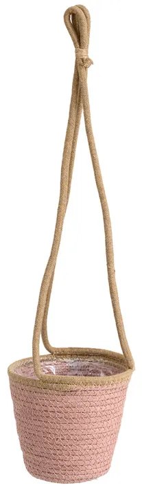 Wiszący doniczka TRIPOLIS 16 cm - więcej kolorów Kolor: Różowy