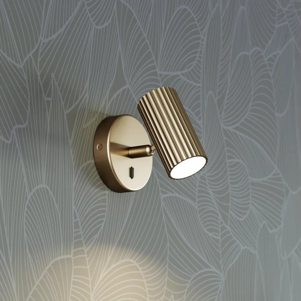 Eglo 902033 - Kinkiet punktowy PORTILLO 1xGU10/5W/230V złoty