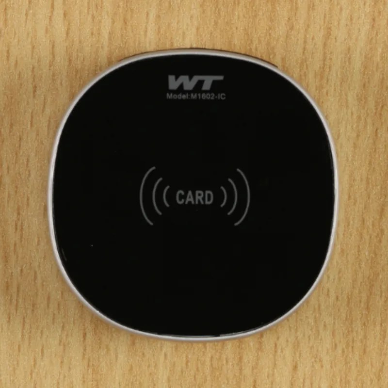 Szafka ubraniowa S1, 2-drzwiowa, 1850 x 600 x 500 mm, demontaż, zamek RFID, drzwi laminowane, buk