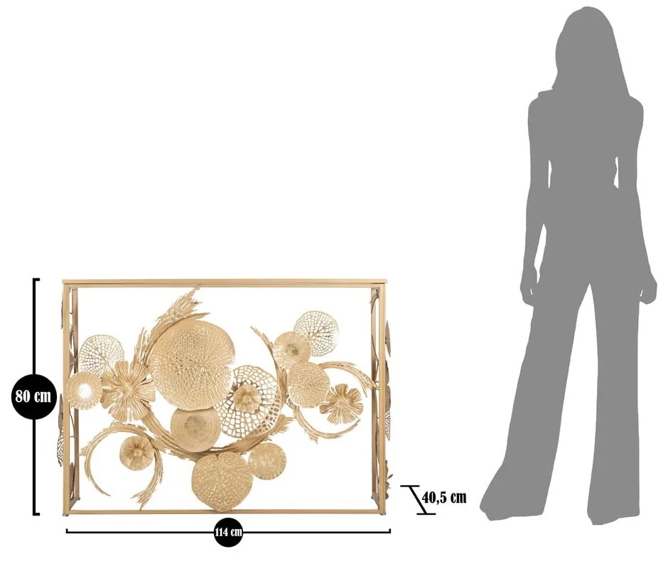 Konsola w kolorze złota 40.5x114 cm Glam Univers – Mauro Ferretti