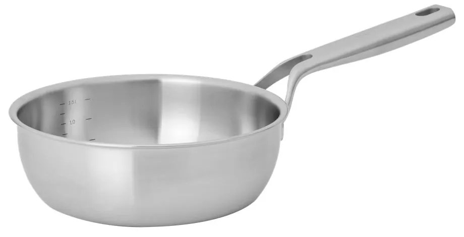 Garnek ze stali nierdzewnej z pokrywką odpowiedni na indukcję 1,5 l Lucca 3.0 – FABINI