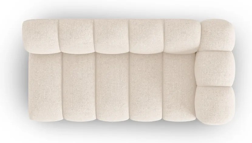 Kremowy moduł sofy (prawostronny) Lupine – Micadoni Home