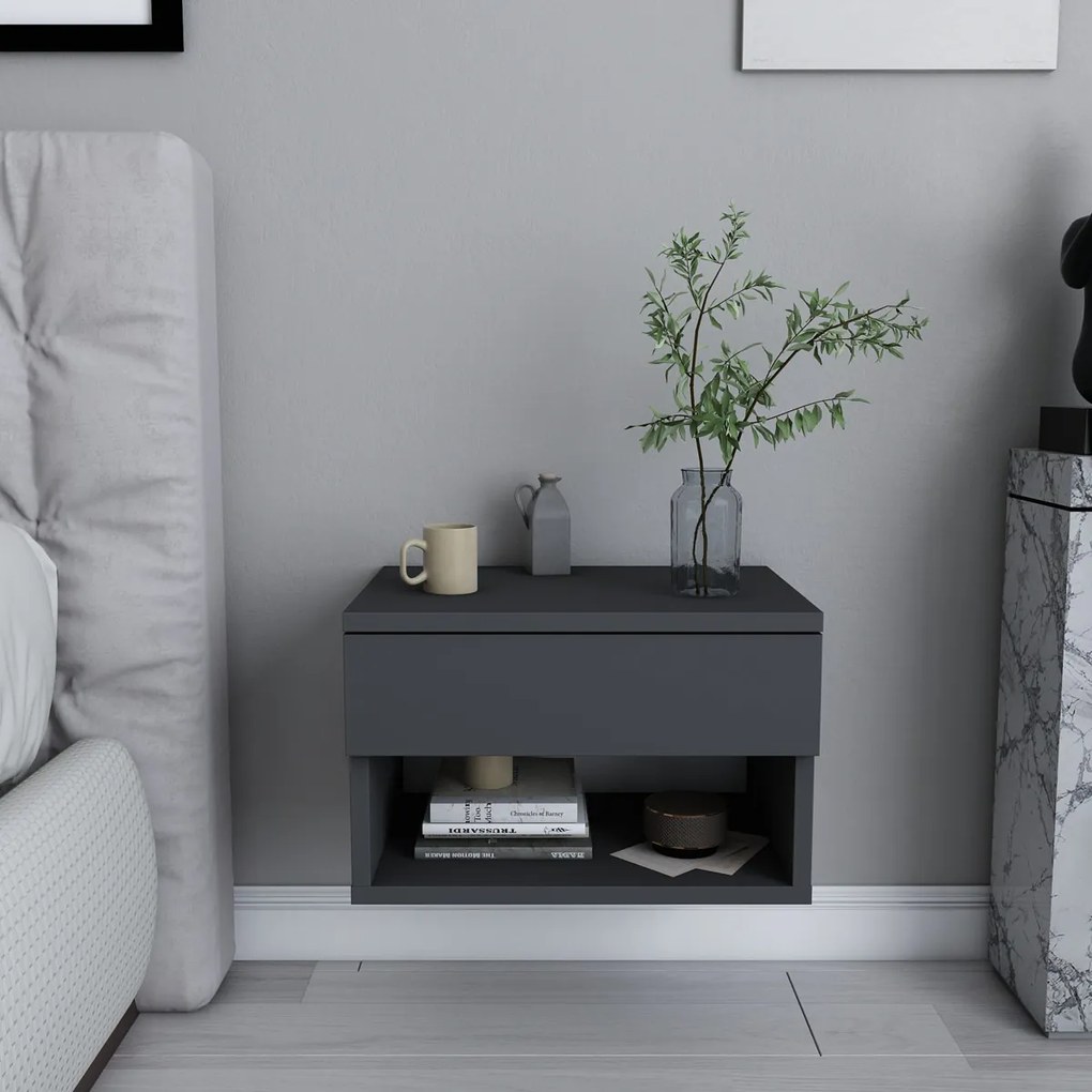 Stolik nocny Jamot Anthracite