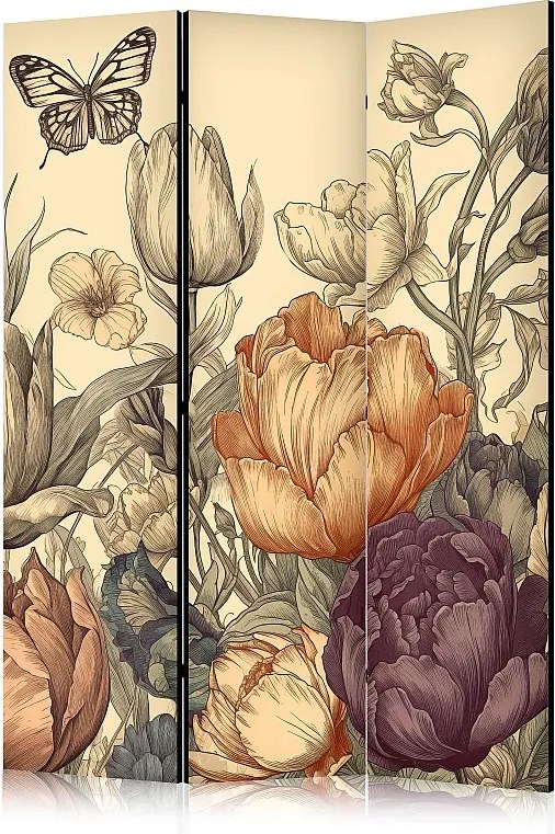 Parawan jednostronny Artgeist Kwiaty 135 x 172 cm 1 szt