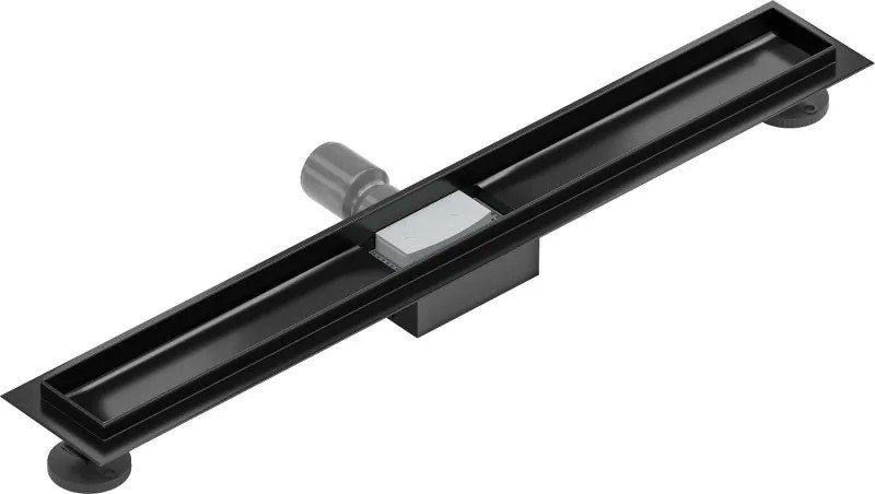 Mexen Flat korpus do odpływu liniowego 70 cm, czarny - 1715070