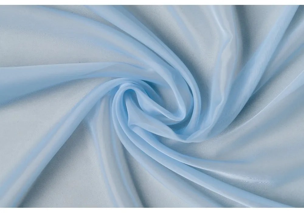 Niebieska firanka 140x245 cm Voile – Mendola Fabrics