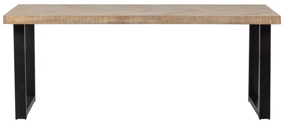 Stół z blatem z drewna mangowca WOOOD Tablo, 180x90 cm