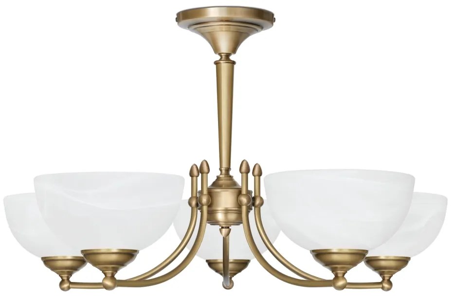 Niski żyrandol patynowany Y-S5AK