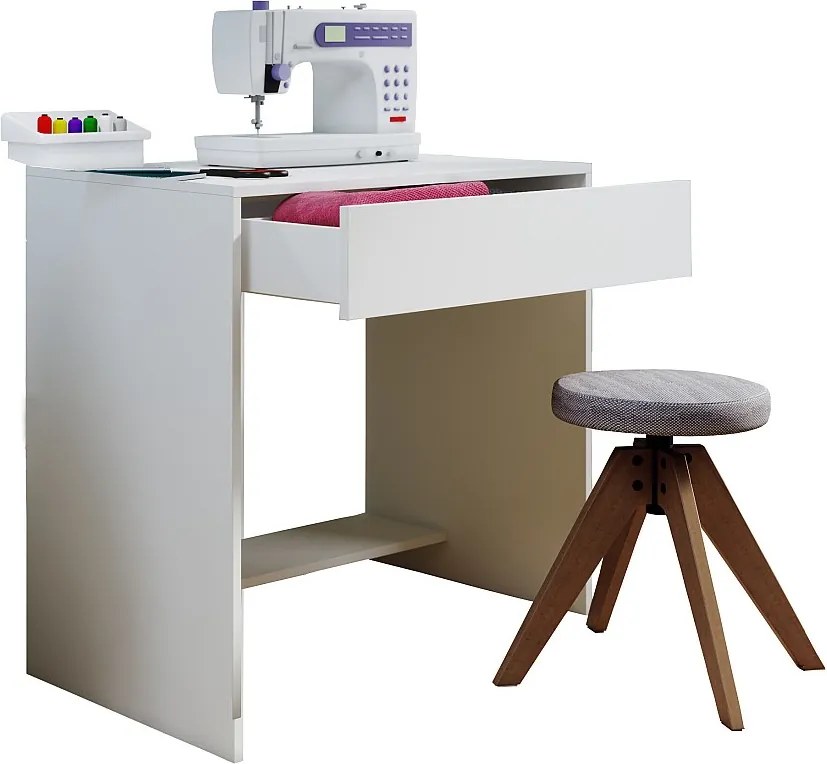 Drewniany biurkowy stół komputerowy Nitolda