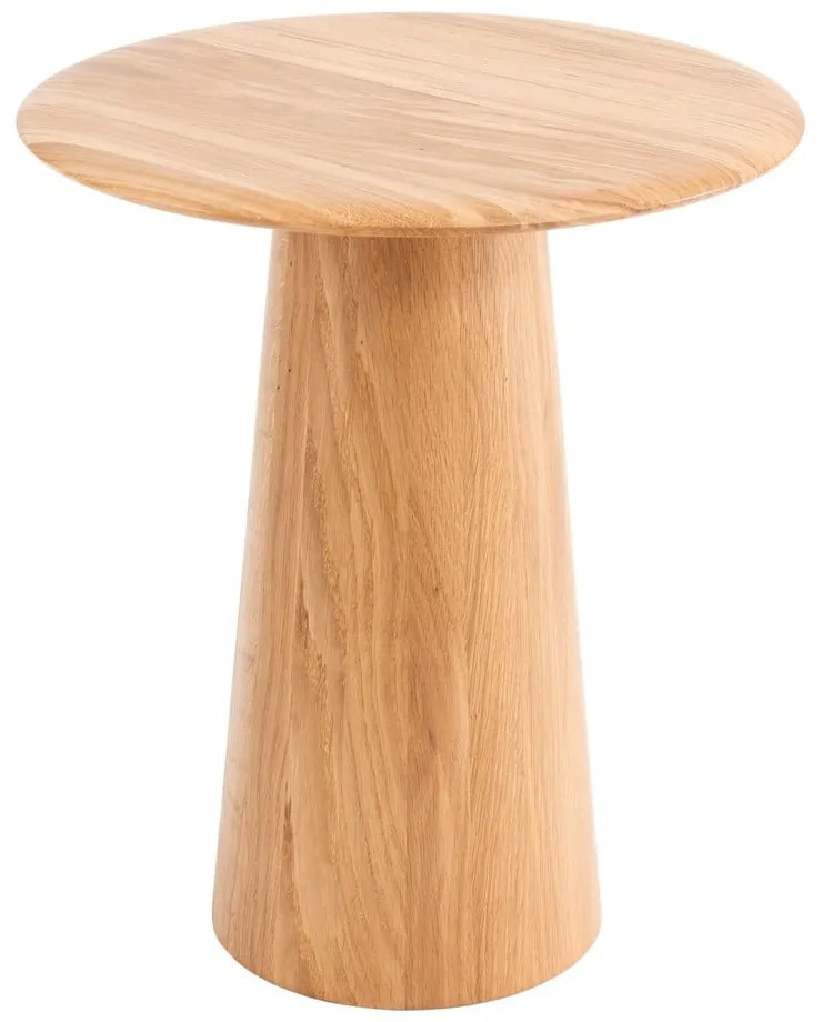Okrągły stolik z litego drewna dębowego ø 40 cm Mushroom – Gazzda