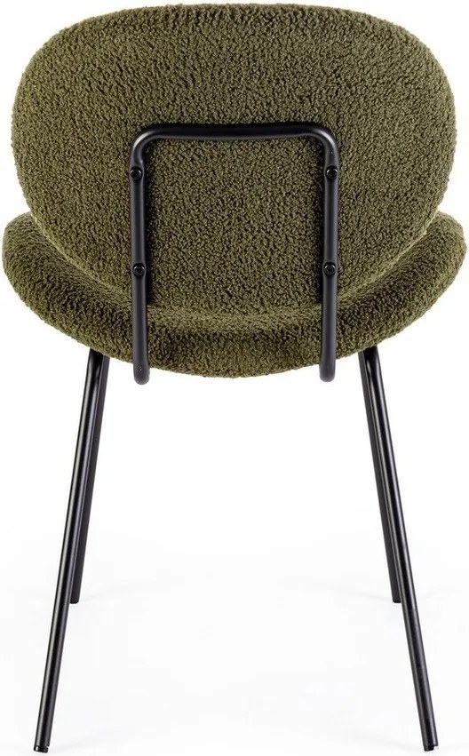 Tapicerowane krzesło w kolorze khaki Maddie – Yes Everyday