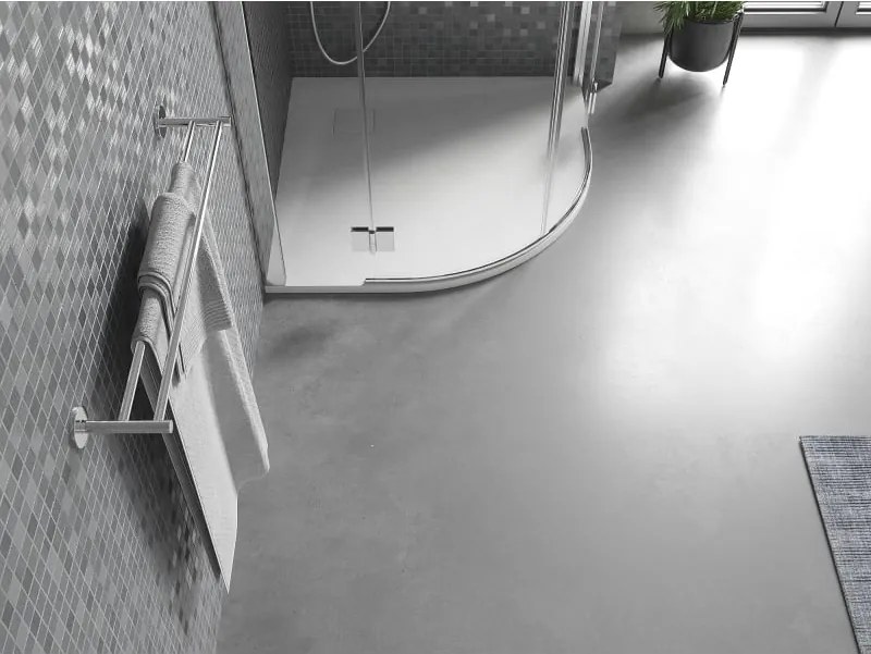 Mexen Bert brodzik półokrągły SMC 80 x 80 cm, biały - 4KR108080