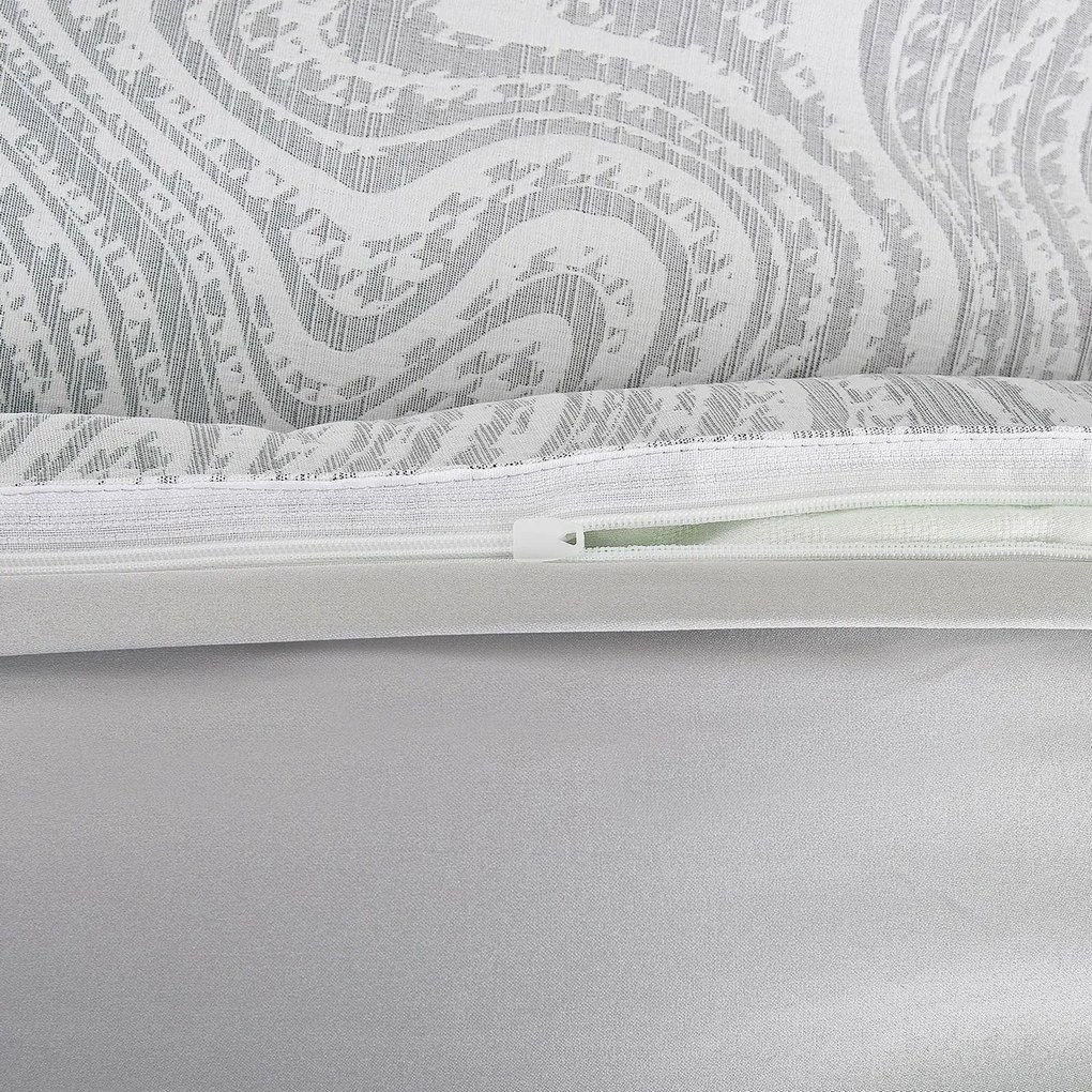 Pościel żakardowa Colorado szary, 140 x 200 cm, 70 x 90 cm