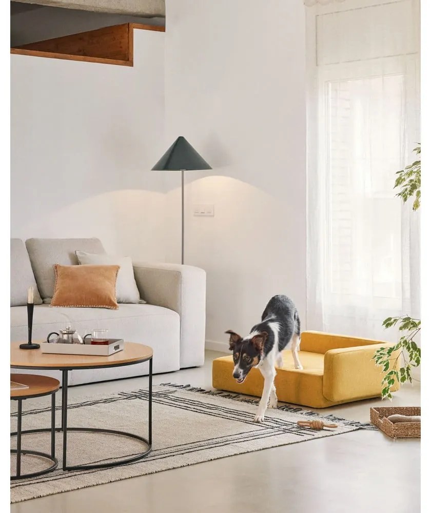 Legowisko dla psa w kolorze musztardowym 96x70 cm Bowie – Kave Home