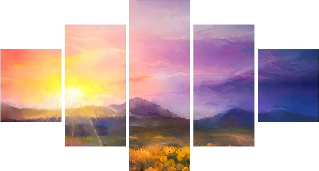 Obraz - O świcie (125x70 cm)