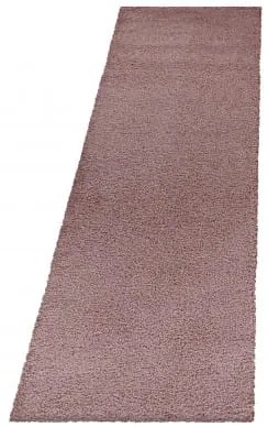 Dywan shaggy Sydney różowy 80 cm x 250 cm