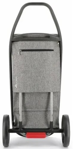 Rolser Torba na kółkach Com Tweed 8 Black Tube,szara