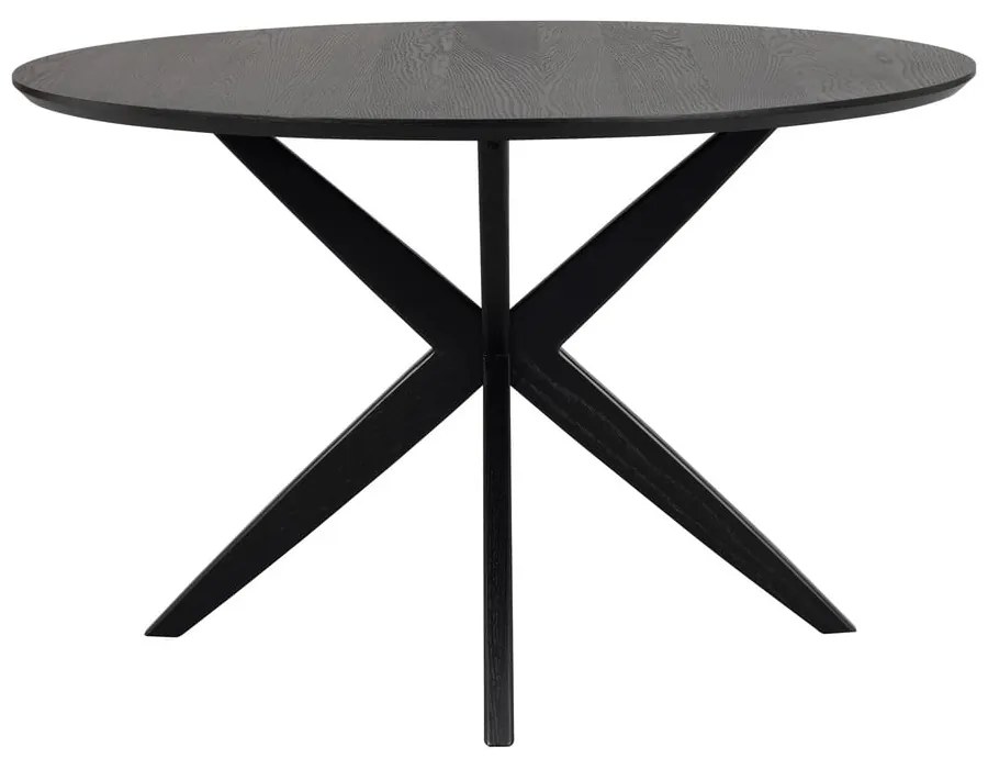 Okrągły stół z blatem w dekorze dębu 120x120 cm Calverton – Rowico