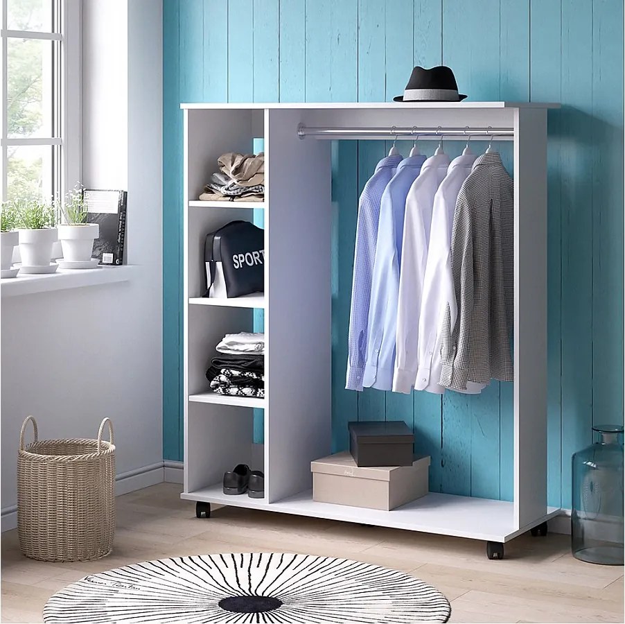 Szafa biały 110x42x129.4 cosmo