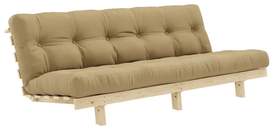 Sofa wielofunkcyjna Karup Design Lean Raw Wheat Beige