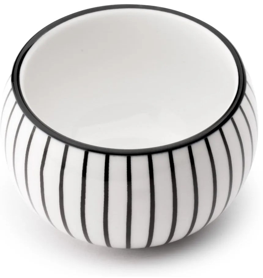 Biały/czarny porcelanowy/żeliwny serwis do herbaty Shanxi – Bredemeijer