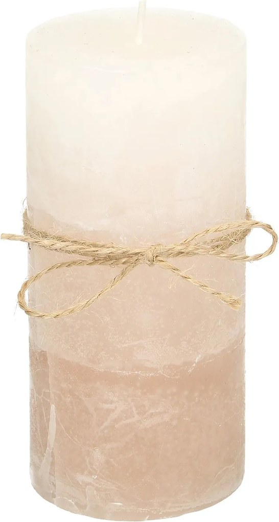 Świeca Silvia 14cm beige