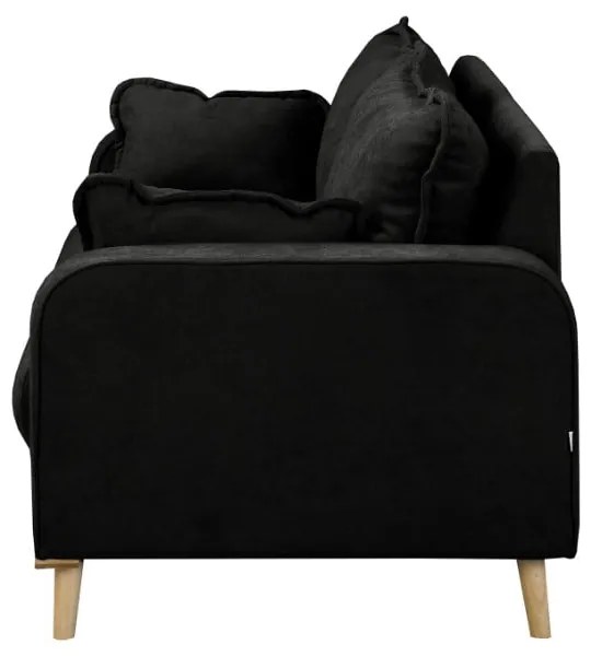 Czarna sofa 193 cm Beata – Ropez