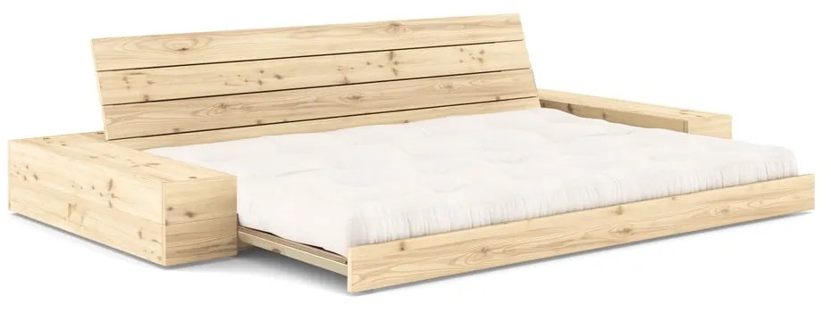 Kremowa rozkładana sofa 244 cm Base – Karup Design