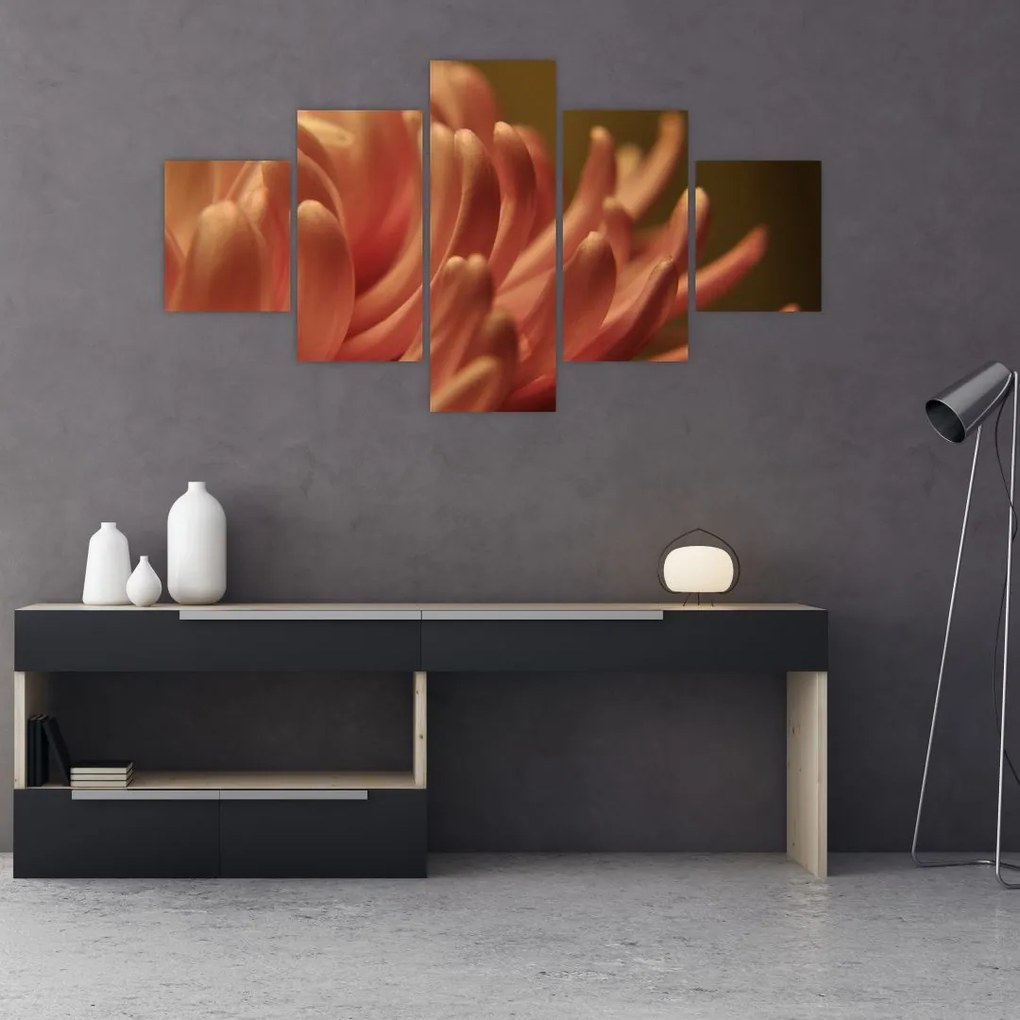 Obraz szczegółów kwiatu (125x70 cm)