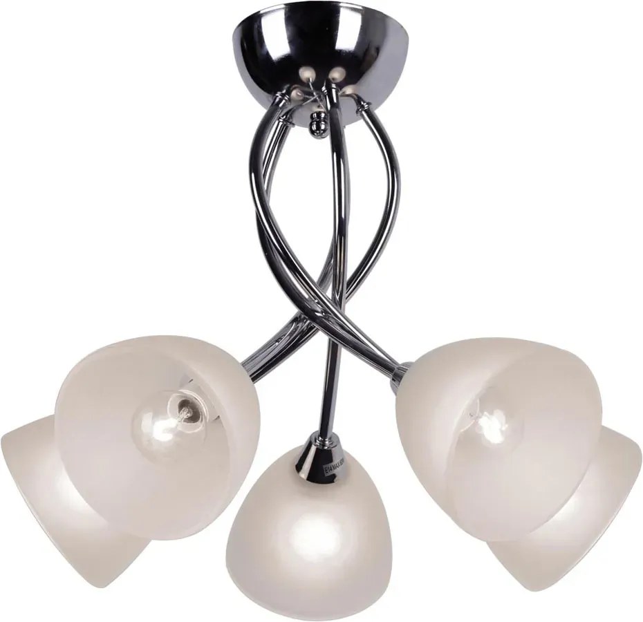 Chromowany klasyczny żyrandol do salonu K8-W99