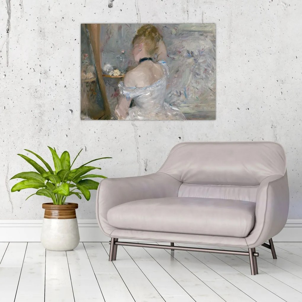 Obraz - Berthe Morisot, Woman at Her Toilette, reprodukcje (70x50 cm)